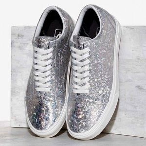 Shiny Holographic “Hologram” Authentic VANS Shoes!